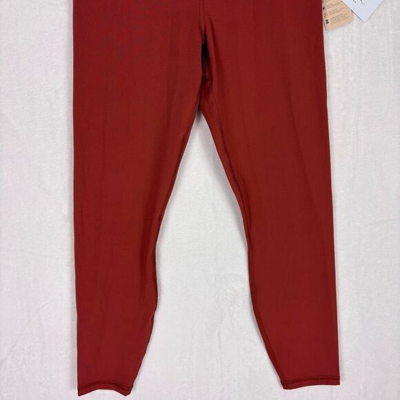 New Spiritual Gangster Brick Red Ada High Waisted 7/8 Leggings Size Medium - Picture 3 of 15